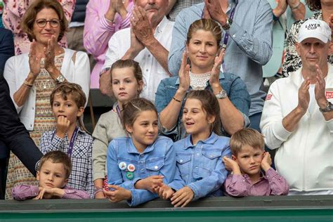 roger federer wife and children.